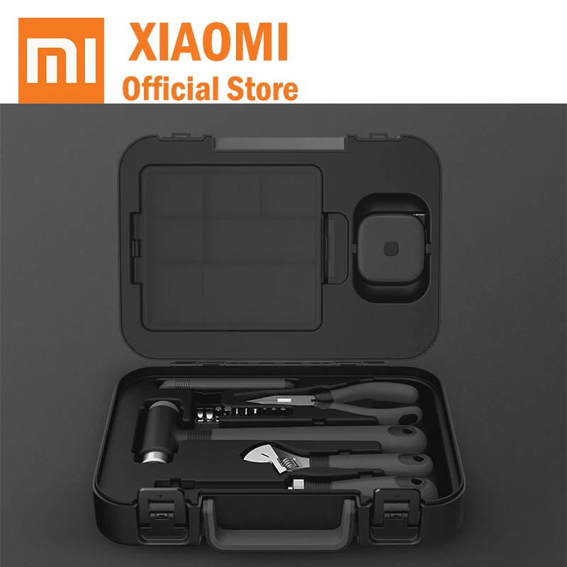Xiaomi mijia MIIIW DIY Tool Kit General Household Hand Tool with Screwdriver Wrench Hammer Tape Plier Knife ToolBox homely use
Xiaomi mijia MIIIW DIY Tool Kit General Household Hand Tool with Screwdriver Wrench Hammer Tape Plier Knife ToolBox homely use