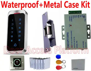 Metal Case weatherproof Touchable Keypad standalone touchable password access control door strike lock+Bracket Power door kit
Metal Case weatherproof Touchable Keypad standalone touchable password access control door strike lock+Bracket Power door kit