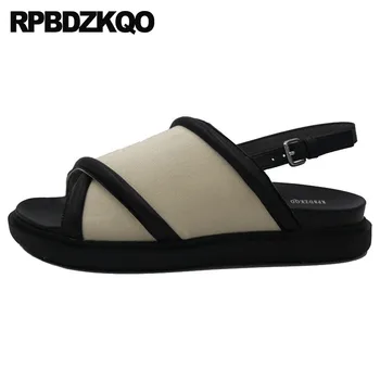 Comfortable Designer Peep Toe Women Sandals Flat Casual Platform Open 2018 Shoes Ladies Summer Black Wide Fit Flatform Slingback
Comfortable Designer Peep Toe Women Sandals Flat Casual Platform Open 2018 Shoes Ladies Summer Black Wide Fit Flatform Slingback