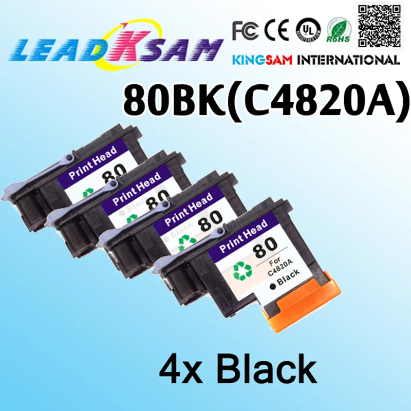 4x black printhead compatible for hp 80 C4820A Designjet 1000 1000plus 1050 1055 replace for hp80 printer with chip&ink
4x black printhead compatible for hp 80 C4820A Designjet 1000 1000plus 1050 1055 replace for hp80 printer with chip&ink