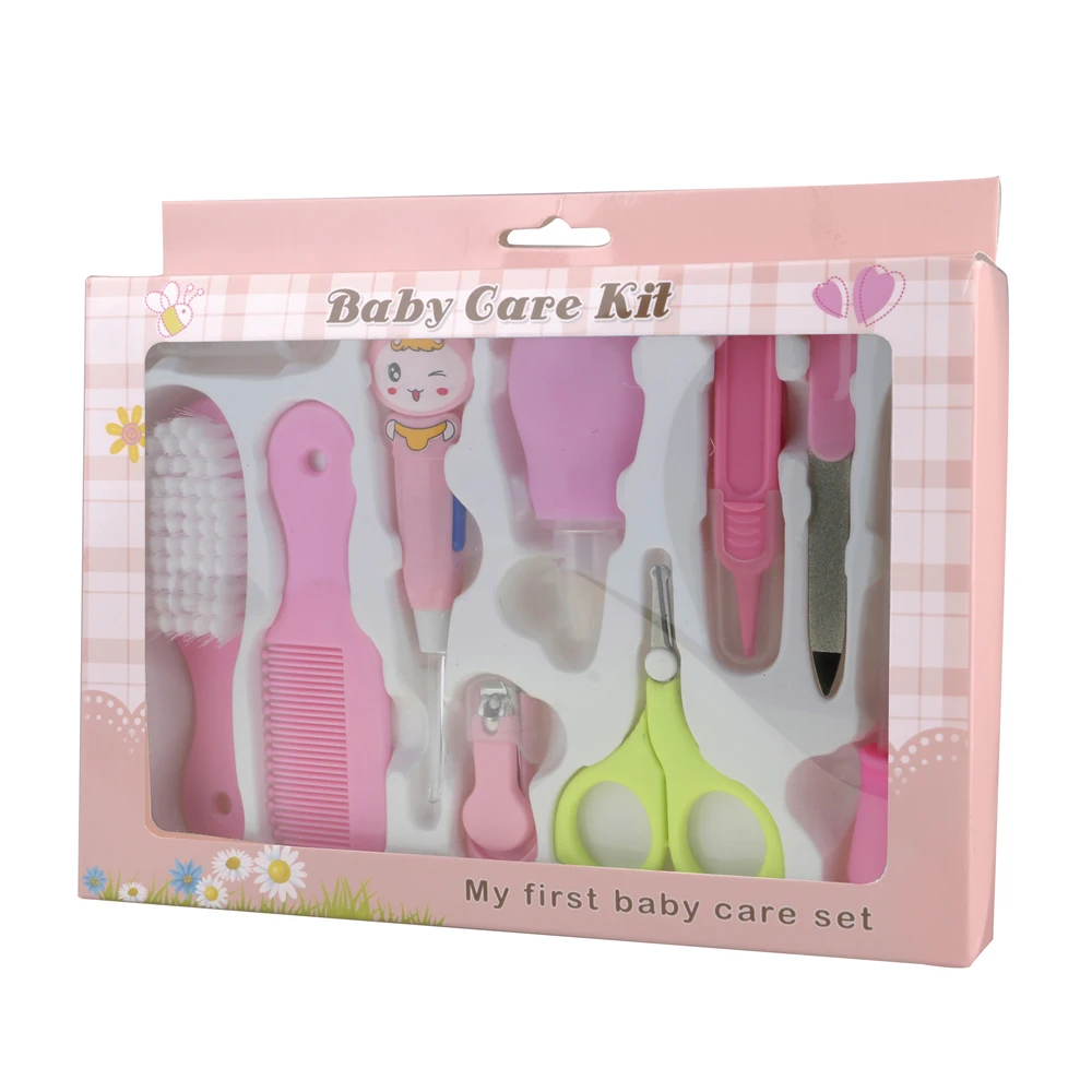 10Pcs/Set Baby Infants Health Care Tools Set Nail Clipper File Scissor Grooming Kit
10Pcs/Set Baby Infants Health Care Tools Set Nail Clipper File Scissor Grooming Kit