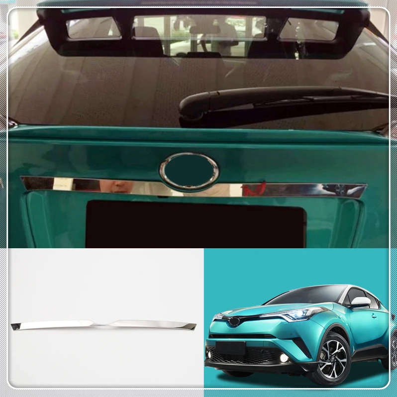 Car Styling 1pcs Stainless Steel Rear Trunk Lid Molding Strip Cover Decoration Trim For Toyota C-HR CHR 2016 2017 2018
Car Styling 1pcs Stainless Steel Rear Trunk Lid Molding Strip Cover Decoration Trim For Toyota C-HR CHR 2016 2017 2018