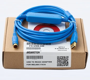 5pcs High quality PLC programming cable FX-USB-AW for FX3UC / FX3G series PLC
5pcs High quality PLC programming cable FX-USB-AW for FX3UC / FX3G series PLC