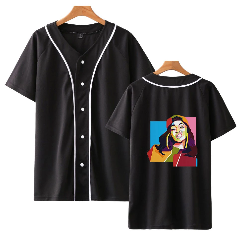 Cardi B 2D 2019 New Clothes Print Women/men summer Clothes 2018 Hote Sale Short Sleeve Baseball T-Shirts Casual K-pops Tees
Cardi B 2D 2019 New Clothes Print Women/men summer Clothes 2018 Hote Sale Short Sleeve Baseball T-Shirts Casual K-pops Tees