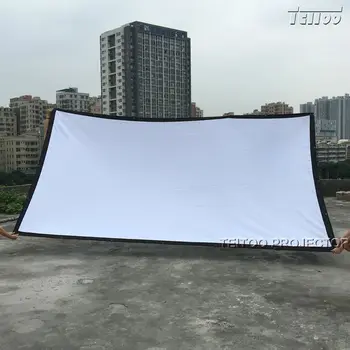 Hot Selling 180 Inches 16:9 White Fabric Projection Film Curtains Projector Screen for Home Cinema Movie Business Church etc.
Hot Selling 180 Inches 16:9 White Fabric Projection Film Curtains Projector Screen for Home Cinema Movie Business Church etc.