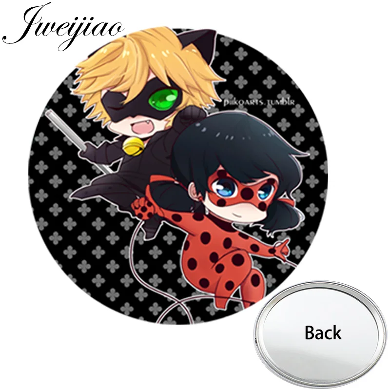 JWEIJIAO Children's Cartoon Ladybug Mini Round One Side Flat Pocket Mirror Compact Portable Makeup Vanity Hand Mirrors
JWEIJIAO Children's Cartoon Ladybug Mini Round One Side Flat Pocket Mirror Compact Portable Makeup Vanity Hand Mirrors