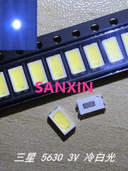 100PCS For SAMSUNG LED LCD Backlight TV Application Middle Power LED LED Backlight 0.5W 3V 5630 Cool white LED LCD TV Backlight
100PCS For SAMSUNG LED LCD Backlight TV Application Middle Power LED LED Backlight 0.5W 3V 5630 Cool white LED LCD TV Backlight