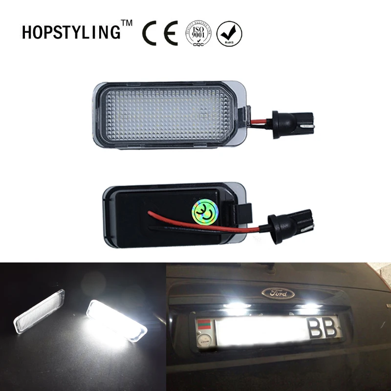 Car styling 2x Error Free led rear license plate light For Ford Fiesta JA8 Focus DA3 Focus DYB S-max C-max Mondeo Kuga auto lamp
Car styling 2x Error Free led rear license plate light For Ford Fiesta JA8 Focus DA3 Focus DYB S-max C-max Mondeo Kuga auto lamp