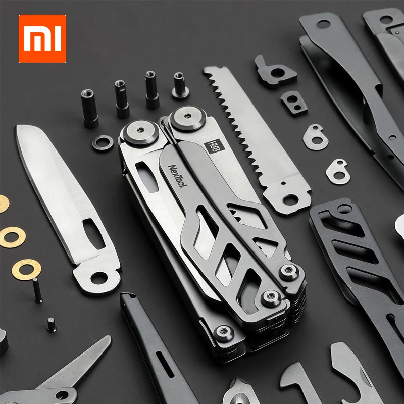 Xiaomi Huohou Multi-function Pocket Folding Knife 420J2 Stainless Steel Blade Hunting Camping Survival Tool | Электроника