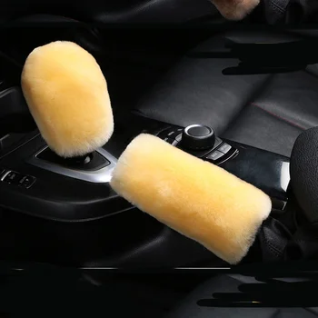 Winter plush fur car hand brake cover shift knob cover for Ford Focus Fusion Escort Kuga Ecosport Fiesta Falcon EDGE/Explorer/EX
Winter plush fur car hand brake cover shift knob cover for Ford Focus Fusion Escort Kuga Ecosport Fiesta Falcon EDGE/Explorer/EX