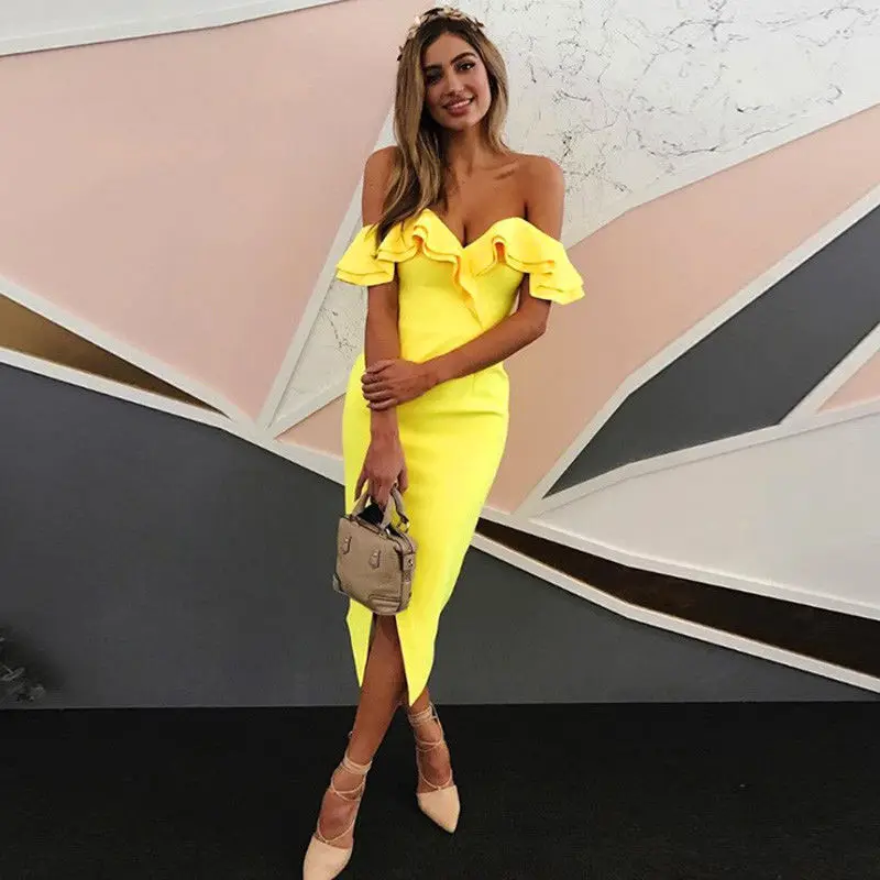 Fashion Casual Women Ladies Long Sleeve V Neck Cotton Evening Party Sheath Short Sleeve Mid-Calf Dresses Black White Yellow
Fashion Casual Women Ladies Long Sleeve V Neck Cotton Evening Party Sheath Short Sleeve Mid-Calf Dresses Black White Yellow