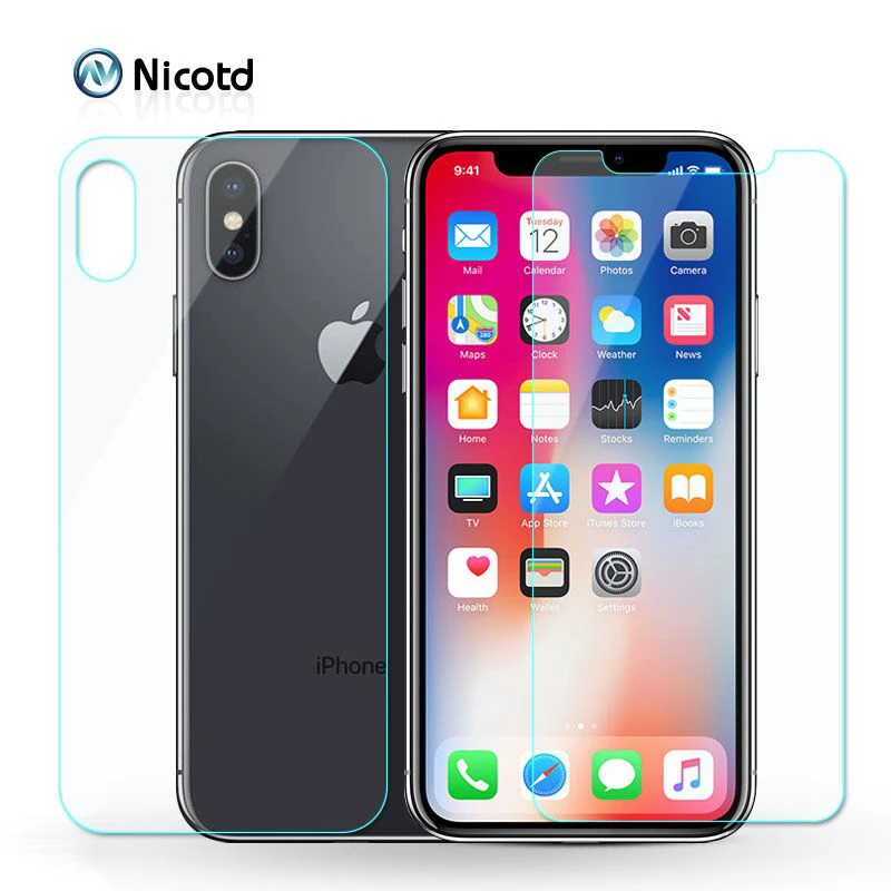 9H 2.5D Front+Back Coated Tempered Glass For iPhone 6s 6 7 8 plus Explosion Proof Screen Protector Film for iphone 5S SE X 4S 4
9H 2.5D Front+Back Coated Tempered Glass For iPhone 6s 6 7 8 plus Explosion Proof Screen Protector Film for iphone 5S SE X 4S 4