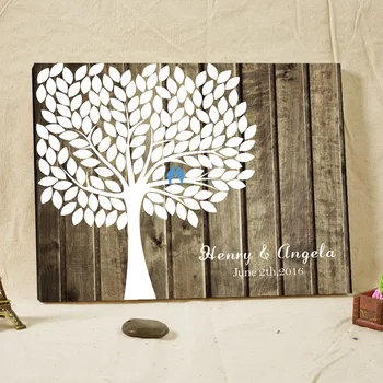 Rustic Wedding Guest Book Signature Fingerprint Tree Wood Framed Vintage Engagement Keepsake Customized Name & Date Family Tree
Rustic Wedding Guest Book Signature Fingerprint Tree Wood Framed Vintage Engagement Keepsake Customized Name & Date Family Tree