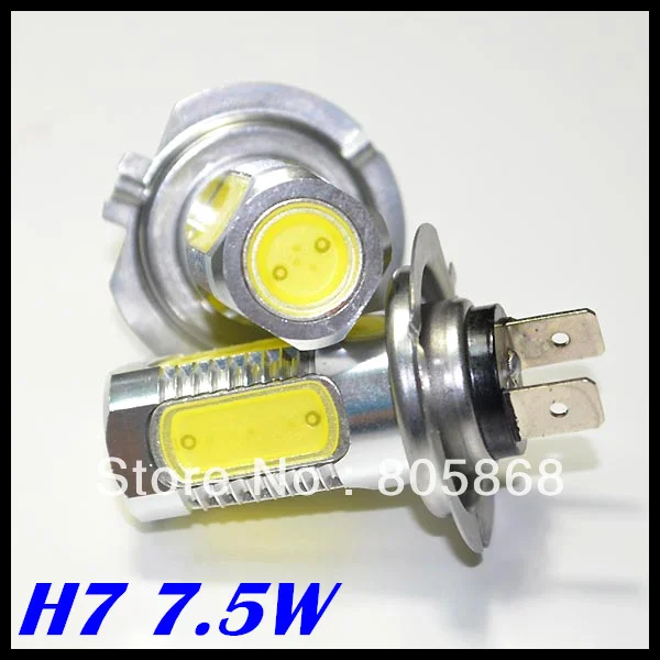 1PCS H7 7.5W Super Bright Car LED Front Headlights High Power Light h7 led Fog Bulb Lights Lamp 12V White
1PCS H7 7.5W Super Bright Car LED Front Headlights High Power Light h7 led Fog Bulb Lights Lamp 12V White