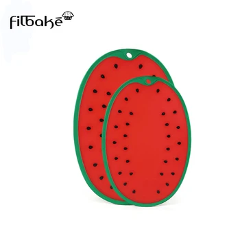 FILBAKE 1PC Plastic Watermelon Pattern Chopping Board For Vegetable Fruit Meat Non-slip Kitchen Accessories Silicone Molds
FILBAKE 1PC Plastic Watermelon Pattern Chopping Board For Vegetable Fruit Meat Non-slip Kitchen Accessories Silicone Molds