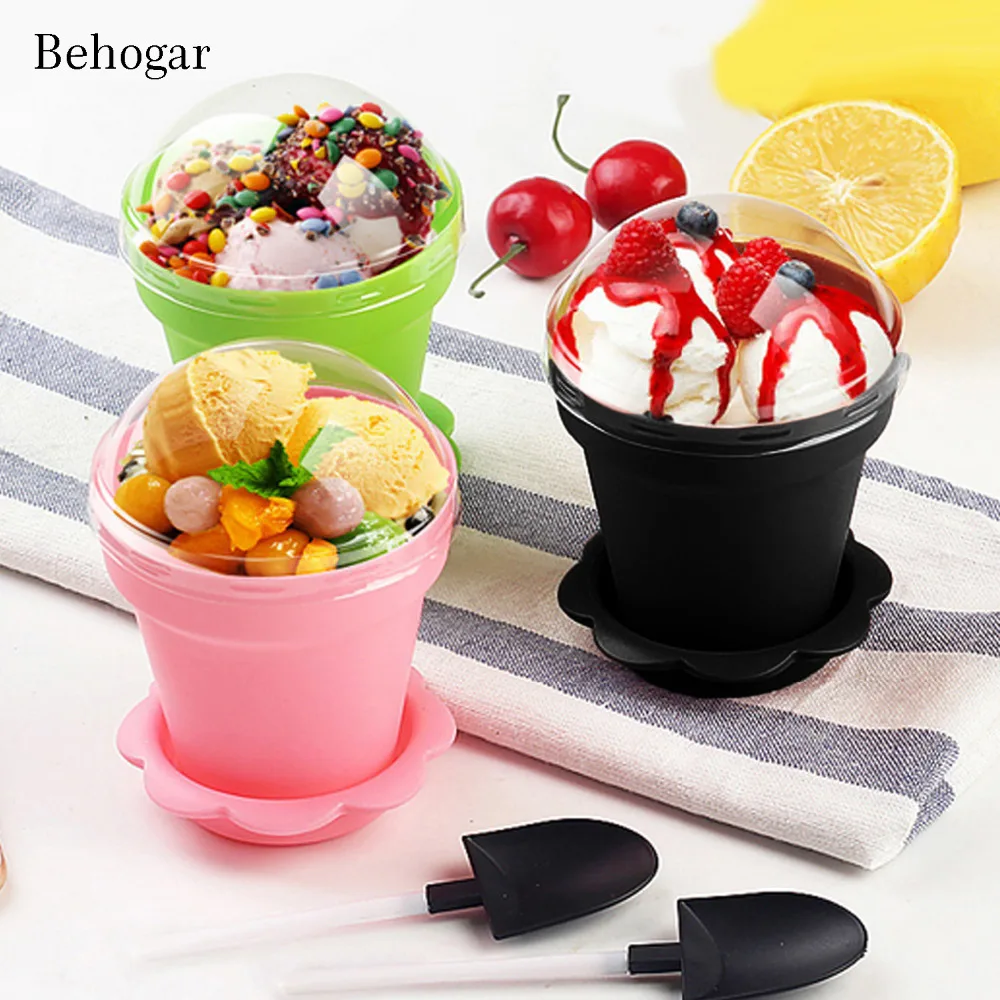 Behogar 10 Set Flowerpot Style DIY Baking Jelly Cake Mousse Yogurt Storage Holder Cup with Lids Shovel Scoops for Party Supplies
Behogar 10 Set Flowerpot Style DIY Baking Jelly Cake Mousse Yogurt Storage Holder Cup with Lids Shovel Scoops for Party Supplies