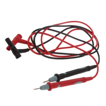 1Pair Universal Digital Multimeter Meter Test Lead Probe Wire Pen Cable Top sale 2xElectric Voltmeter Ammeter Cable Tester
1Pair Universal Digital Multimeter Meter Test Lead Probe Wire Pen Cable Top sale 2xElectric Voltmeter Ammeter Cable Tester