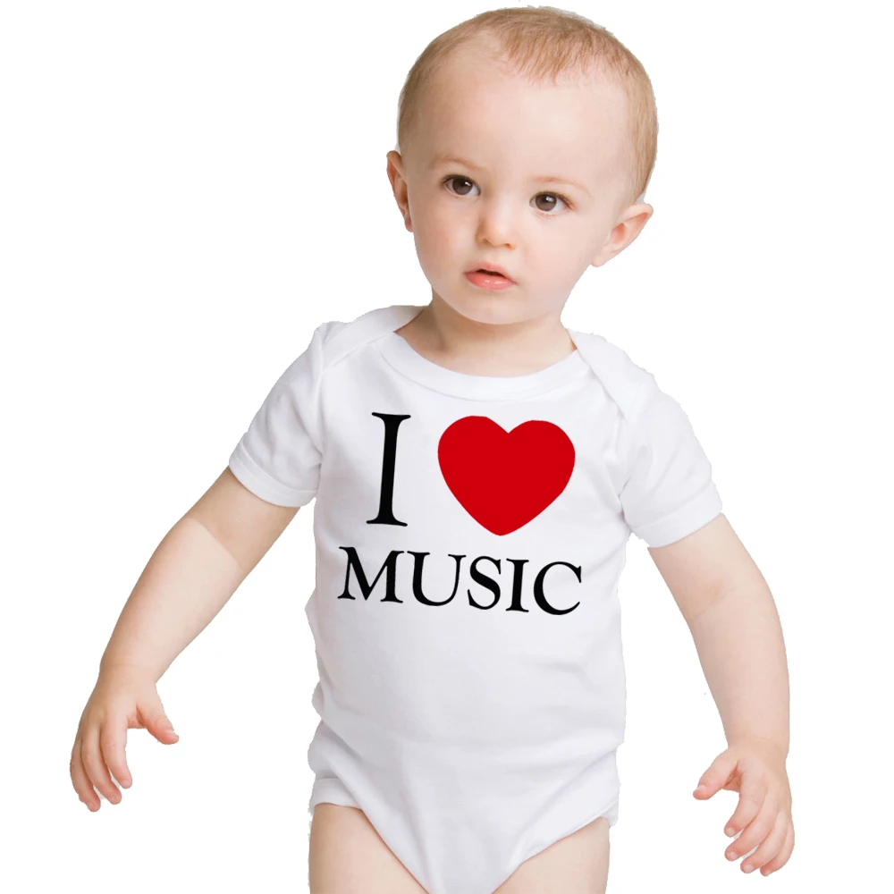 Baby Rompers I Love MUSIC Printed Baby Girls Boy Clothes Set Unisex Infantil Roupas de bebe Infant Girl Jumpsuit Set Clothes
Baby Rompers I Love MUSIC Printed Baby Girls Boy Clothes Set Unisex Infantil Roupas de bebe Infant Girl Jumpsuit Set Clothes