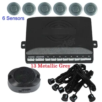 Car Parking Sensor 6 Sensors 2 for front 4 for back Auto Parking Assist 44 Colors Option sound alert buzzer high quality
Car Parking Sensor 6 Sensors 2 for front 4 for back Auto Parking Assist 44 Colors Option sound alert buzzer high quality