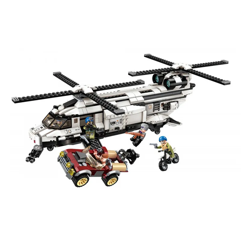 Enlighten Building Blocks War City Army Super weapon Rocket Car Double Paddle Helicopter sets Bricks Educational Toys for kids
Enlighten Building Blocks War City Army Super weapon Rocket Car Double Paddle Helicopter sets Bricks Educational Toys for kids