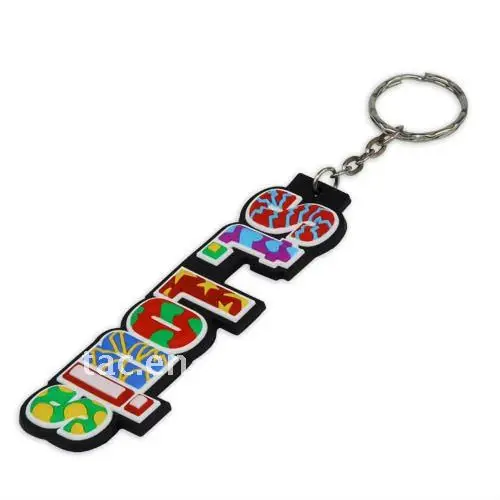 Customized Keychain Custom Letters Logo Promotional Gift PVC Plastic Keyring Cartoon Design Key Holder chaveiros personalizado
Customized Keychain Custom Letters Logo Promotional Gift PVC Plastic Keyring Cartoon Design Key Holder chaveiros personalizado
