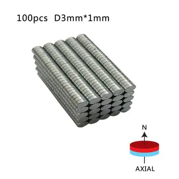 Round Ndfeb Neodymium Disc Magnets Dia 3mm x 1mm N50 Super Powerful Strong Rare Earth Ndfeb Magnet Newest
Round Ndfeb Neodymium Disc Magnets Dia 3mm x 1mm N50 Super Powerful Strong Rare Earth Ndfeb Magnet Newest