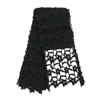 NEW African Lace Fabric 2019 High Quality Lace Black Fabric French Nigerian Lace Fabric 3d Embroidery Wedding Lace 5 yards/lot
NEW African Lace Fabric 2019 High Quality Lace Black Fabric French Nigerian Lace Fabric 3d Embroidery Wedding Lace 5 yards/lot