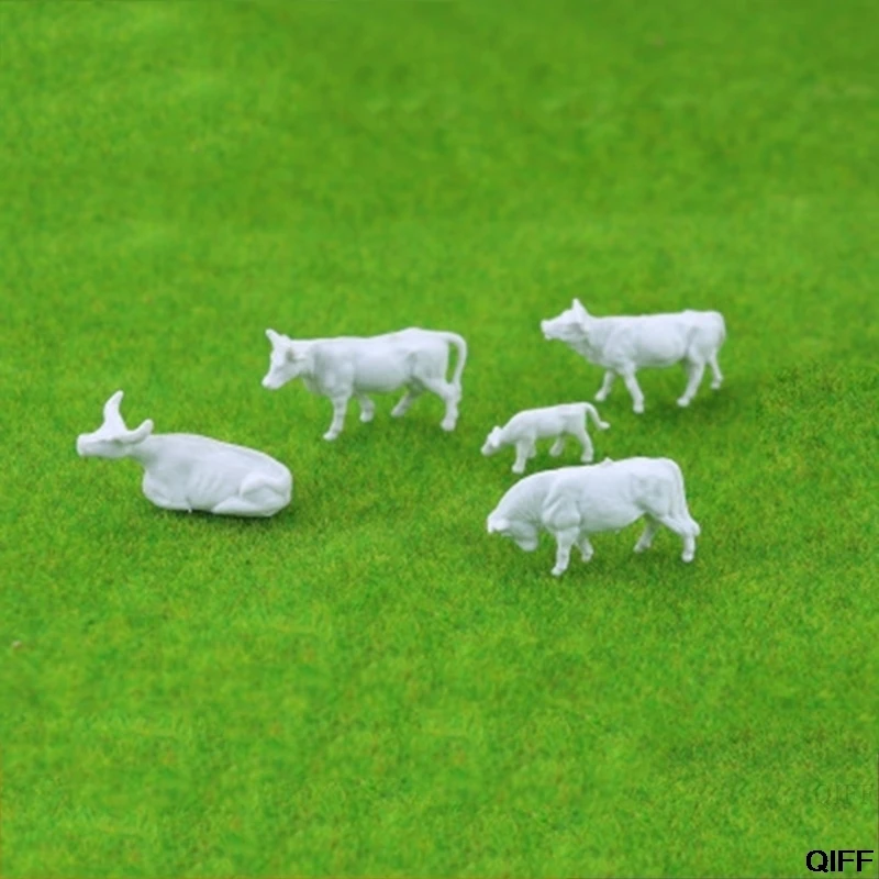 Drop Ship&Wholesale New 10pcs 1:87 Diy HO Scale White Cow Model Train Layout Model Building Toys May06
Drop Ship&Wholesale New 10pcs 1:87 Diy HO Scale White Cow Model Train Layout Model Building Toys May06
