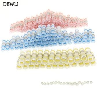 50 Pcs Soldering connector with Shrink Tube Electrical Wire Splice Insulated Welding Terminals red blue white yellow
50 Pcs Soldering connector with Shrink Tube Electrical Wire Splice Insulated Welding Terminals red blue white yellow