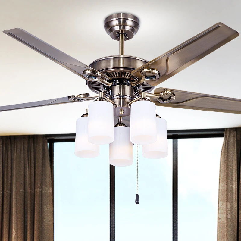 Ceiling fan European LED lamps ceiling lamps style retro iron leaf dining room bedroom ceiling fan light lamp household lamps
Ceiling fan European LED lamps ceiling lamps style retro iron leaf dining room bedroom ceiling fan light lamp household lamps