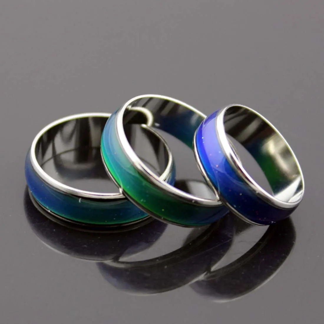 Emotion Wide Stainless Steel Temperature-sensitive Color Ring 6mm Wide Color Changing Ring Humorous Rings Feeling Men Anillos
Emotion Wide Stainless Steel Temperature-sensitive Color Ring 6mm Wide Color Changing Ring Humorous Rings Feeling Men Anillos