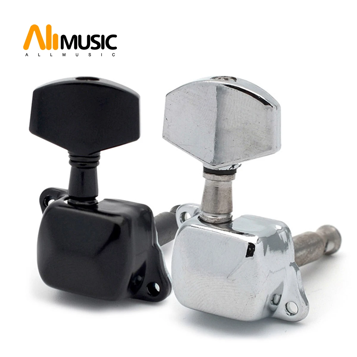 6PCS Semiclosed Guitar Tuning Pegs Tuner Machine Heads for Acoustic Guitar Chrome Black
6PCS Semiclosed Guitar Tuning Pegs Tuner Machine Heads for Acoustic Guitar Chrome Black