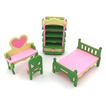 DollHouse Simulation Miniature Wooden Furniture Toys Wood Furniture Set Dolls Baby Room For Kids Play Toy Furniture For Dolls
DollHouse Simulation Miniature Wooden Furniture Toys Wood Furniture Set Dolls Baby Room For Kids Play Toy Furniture For Dolls