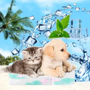Summer Ice PVC Pet Dog Cooling Mat For Cat Dogs Floor Mats Blanket Sleeping Bed Cushion Cold Pad Puppy Kitten Supplies
Summer Ice PVC Pet Dog Cooling Mat For Cat Dogs Floor Mats Blanket Sleeping Bed Cushion Cold Pad Puppy Kitten Supplies