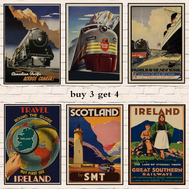 Vintage Travel Paris/London Poster Retro Kraft Travel Poster Decorative Wall Sticker Home Bar Posters Decoration Kid Gift 1002
Vintage Travel Paris/London Poster Retro Kraft Travel Poster Decorative Wall Sticker Home Bar Posters Decoration Kid Gift 1002