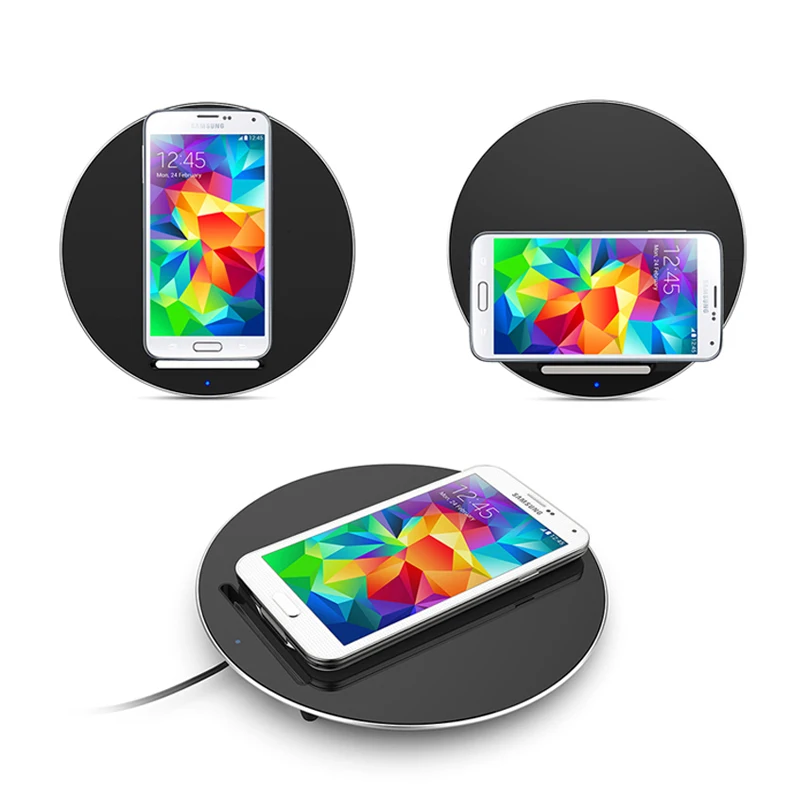 Wireless Charger For iPhone X 8 XS XR 10W USB Wireless Charging for Samsung Galaxy S8 S9 S7 S6 Qi USB Wireless Charger Holder (10)