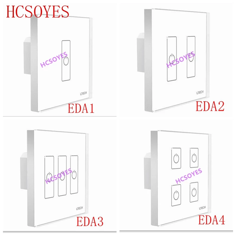 LTECH EDA1 EDA2 EDA3 EDA4 Wall Mount DALI Touch Panel 1CH 2CH 3CH 4CH Control Switch Dimmer bus supply power LED Controller
LTECH EDA1 EDA2 EDA3 EDA4 Wall Mount DALI Touch Panel 1CH 2CH 3CH 4CH Control Switch Dimmer bus supply power LED Controller