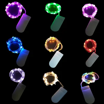 2M 20 LED CR2032 Button Battery Operated LED String Lights for Xmas Garland Party Decoration Christmas Flasher Fairy Lights
2M 20 LED CR2032 Button Battery Operated LED String Lights for Xmas Garland Party Decoration Christmas Flasher Fairy Lights