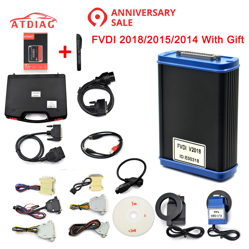 2018 Big promotion FVDI ABRITES Full Commander with 18 Software + 100% Good Quality + unlimited time for use + DHL free shipping
2018 Big promotion FVDI ABRITES Full Commander with 18 Software + 100% Good Quality + unlimited time for use + DHL free shipping