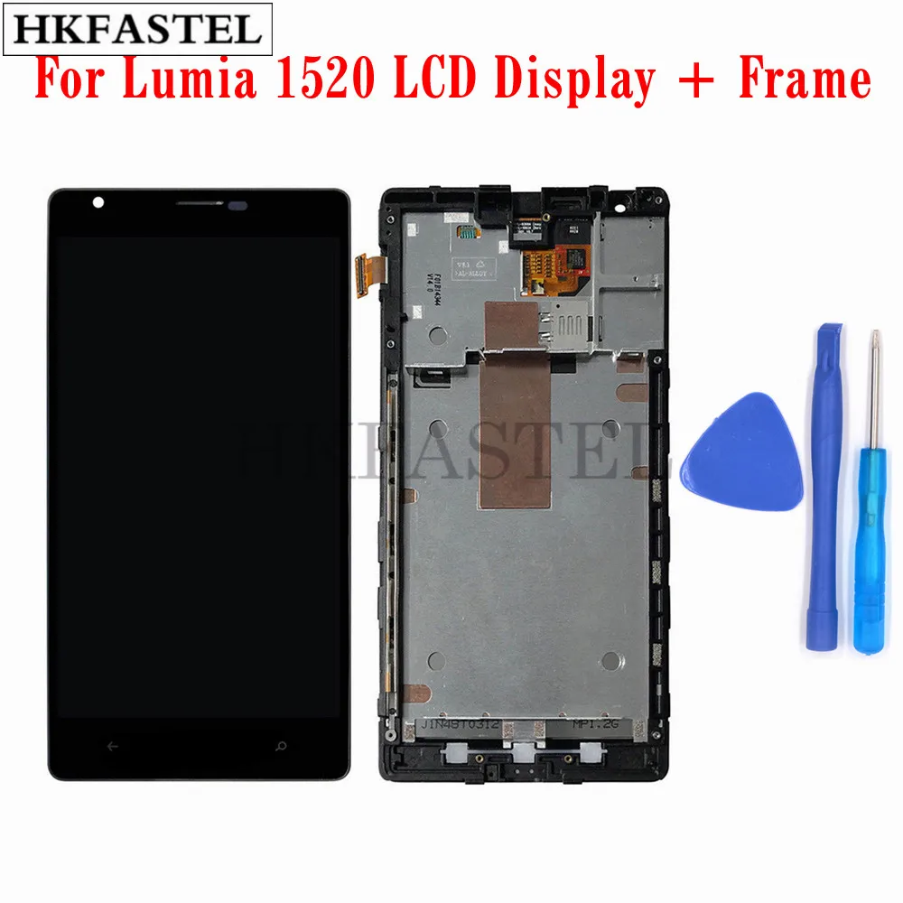 HKFASTEL New Original Mobile phone LCD For Nokia Lumia 1520 LCD Display Digitizer + Touch screen + Front Frame Cover + tools
HKFASTEL New Original Mobile phone LCD For Nokia Lumia 1520 LCD Display Digitizer + Touch screen + Front Frame Cover + tools