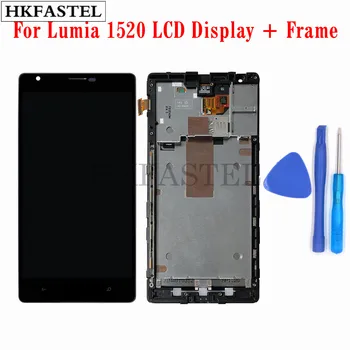 HKFASTEL New Original Mobile phone LCD For Nokia Lumia 1520 LCD Display Digitizer + Touch screen + Front Frame Cover + tools
HKFASTEL New Original Mobile phone LCD For Nokia Lumia 1520 LCD Display Digitizer + Touch screen + Front Frame Cover + tools