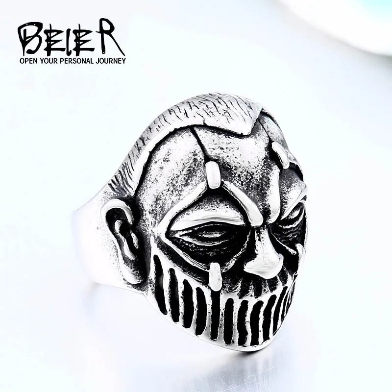 BEIER "Do not close your eyes" Biker Skull men's ring Vintage Jewelry for boys gift Dropshipping Hot sell 2018 BR8-562
BEIER "Do not close your eyes" Biker Skull men's ring Vintage Jewelry for boys gift Dropshipping Hot sell 2018 BR8-562