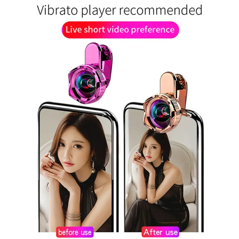 Undistorted SLR Phone Lens Wq10 Wide-Angle Macro 2-In-1 Set Universal External Camera Lens for iPhone 6S/7 Xiaomi smartphone
Undistorted SLR Phone Lens Wq10 Wide-Angle Macro 2-In-1 Set Universal External Camera Lens for iPhone 6S/7 Xiaomi smartphone