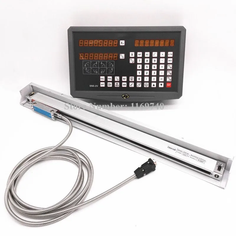 High Precision complete set 5um miil lathe 2 axis DRO system and 0.005mm digital linear scale
High Precision complete set 5um miil lathe 2 axis DRO system and 0.005mm digital linear scale