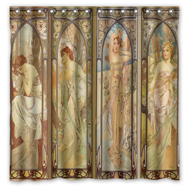 Hot Custom Fashion Bath Products /Waterproof Alphonse Mucha Painting Print Bathroom Curtains/ Decor Shower Curtain 180*180cm
Hot Custom Fashion Bath Products /Waterproof Alphonse Mucha Painting Print Bathroom Curtains/ Decor Shower Curtain 180*180cm