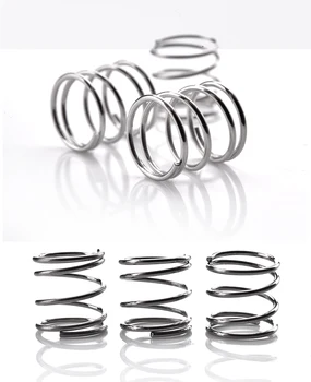 10pcs 304 stainless steel pressure short compression spring Wire diameter 1.0* outside diameter 9* length 10-50
10pcs 304 stainless steel pressure short compression spring Wire diameter 1.0* outside diameter 9* length 10-50