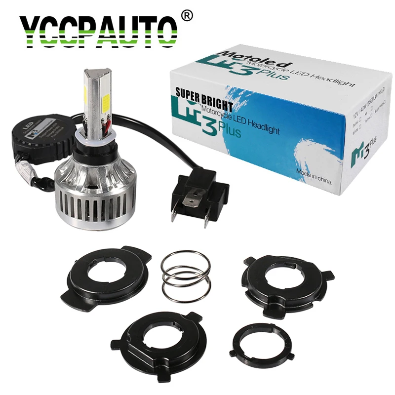 YCCPAUTO H4 LED Motorcycle Headlight 6000K LED H6 Ba20d Bulbs For Moto Scooter Motorbike Headlamp White 40W 5500LM 12V
YCCPAUTO H4 LED Motorcycle Headlight 6000K LED H6 Ba20d Bulbs For Moto Scooter Motorbike Headlamp White 40W 5500LM 12V