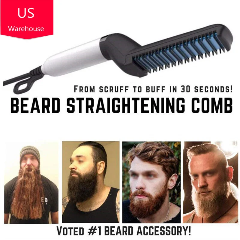 VIP Dropship Men Quick Beard Straightener Styler Comb Multifunctional Hair Curling Curler Show Cap Tool Quick Hair Styler
VIP Dropship Men Quick Beard Straightener Styler Comb Multifunctional Hair Curling Curler Show Cap Tool Quick Hair Styler