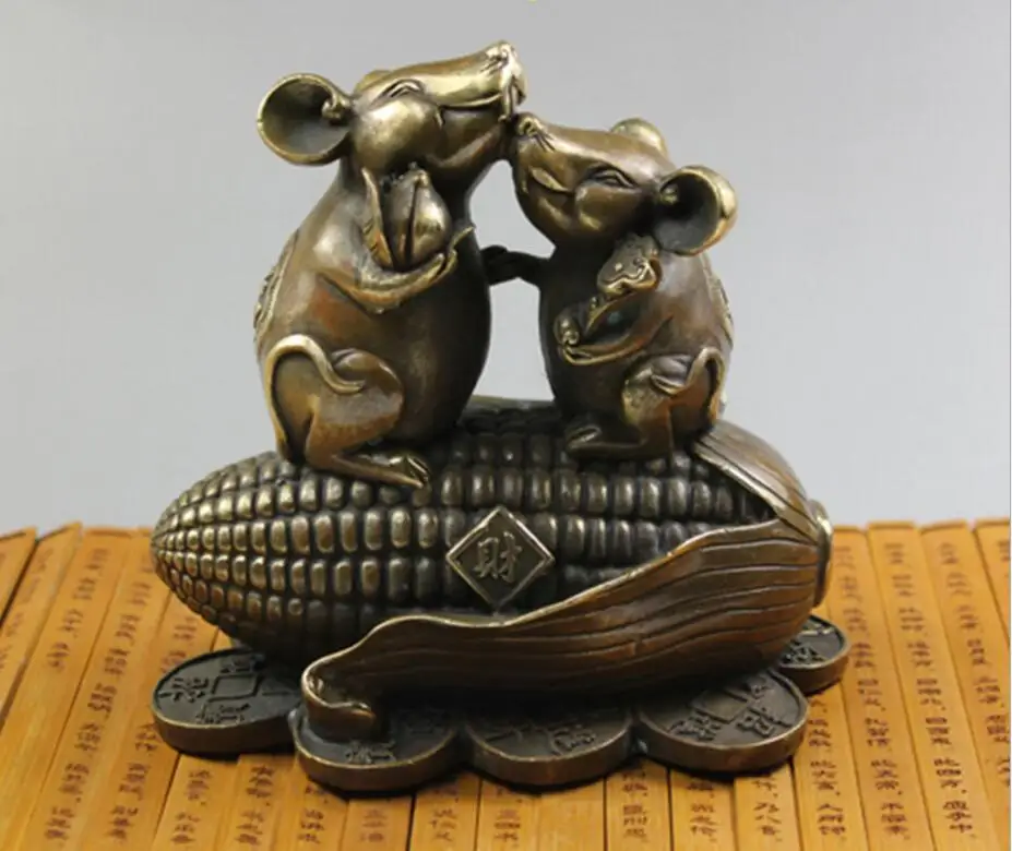 Factory direct copper ornaments Lucky animal head real pure Brass zodiac Rat lovers keepsake brass mice money mouse sculpture
Factory direct copper ornaments Lucky animal head real pure Brass zodiac Rat lovers keepsake brass mice money mouse sculpture