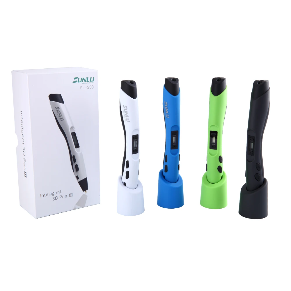 Sunlu Sl 300 3d Drawing Pen M1 Supremery 3d Printing Pen Advanced 3d Pen With Safety Holder 3d Pen Aliexpress